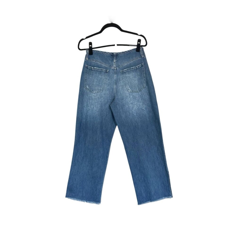 Evereve Ever Slouchy High Rise Wide Leg Jeans - Picture 9 of 9